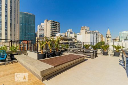 Studio à venda com 28m², 1 quarto e sem vagaÁrea comum - Terraço