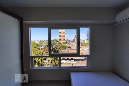 Janela da Sala/Quarto de kitnet/studio à venda com 1 quarto, 26m² em Boa Vista, Novo Hamburgo