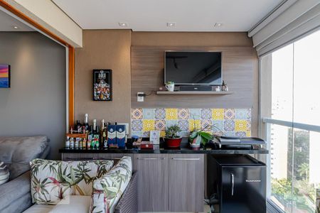 Varanda  de apartamento para alugar com 2 quartos, 65m² em Cambuci, São Paulo