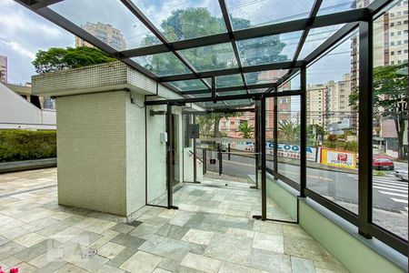 Apartamento à venda com 144m², 3 quartos e 2 vagasFachada e portaria