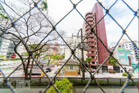 Vista da Varanda da Sala de apartamento à venda com 3 quartos, 144m² em Vila Bastos, Santo André