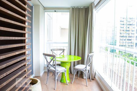 Studio para alugar com 50m², 1 quarto e 1 vagaVaranda