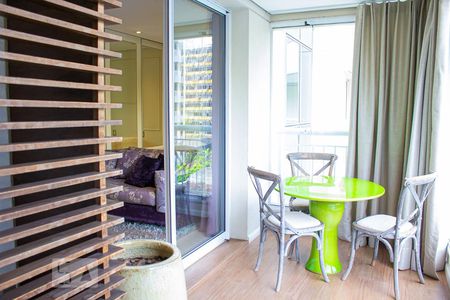 Studio para alugar com 50m², 1 quarto e 1 vagaVaranda