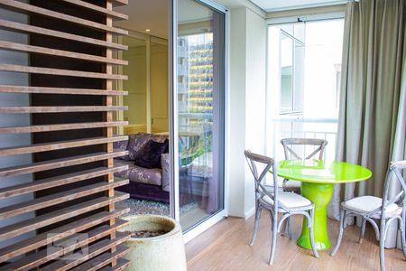 Studio para alugar com 50m², 1 quarto e 1 vagaVaranda