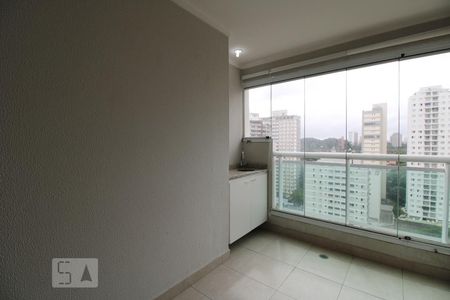 varanda de apartamento para alugar com 1 quarto, 45m² em Santo Amaro, São Paulo