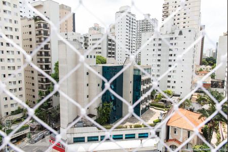 Apartamento para alugar com 35m², 1 quarto e 1 vaga Apartamento para alugar com 35m², 1 quarto e 1 vagaVista da varanda