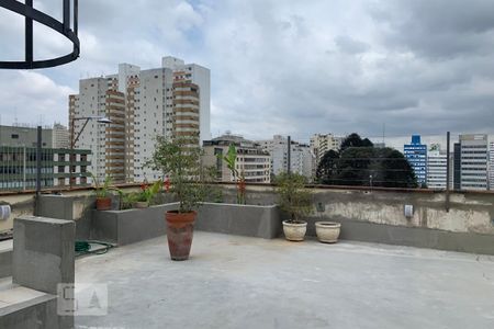 Área comum - Terraço de apartamento para alugar com 1 quarto, 45m² em Consolação, São Paulo