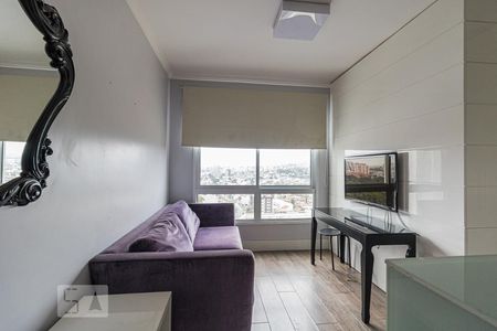 Sala de apartamento à venda com 1 quarto, 58m² em Três Figueiras, Porto Alegre