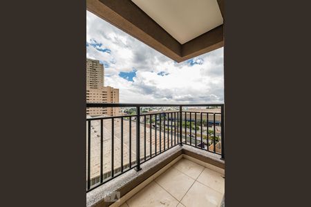 Varanda do Quarto de apartamento para alugar com 1 quarto, 36m² em Tamboré, Barueri