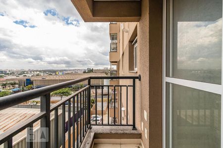 Varanda do Quarto de apartamento para alugar com 1 quarto, 36m² em Tamboré, Barueri