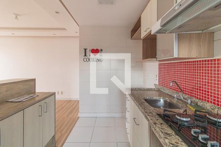 Cozinha e Área de Serviço de apartamento à venda com 3 quartos, 80m² em Teresópolis, Porto Alegre