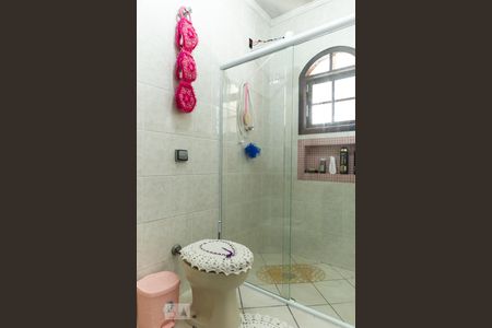 Banheiro da Suíte 1 de casa à venda com 6 quartos, 150m² em Parque dos Bancarios, São Paulo