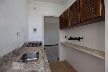 Cozinha de apartamento para alugar com 1 quarto, 33m² em Jardim Paulista, Ribeirão Preto