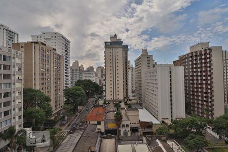 Vista da Sala de apartamento para alugar com 3 quartos, 118m² em Jardim Paulista, São Paulo