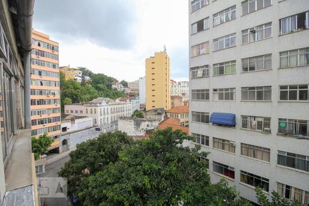 Vista do Jardim de Inverno de apartamento para alugar com 1 quarto, 45m² em Centro, Rio de Janeiro