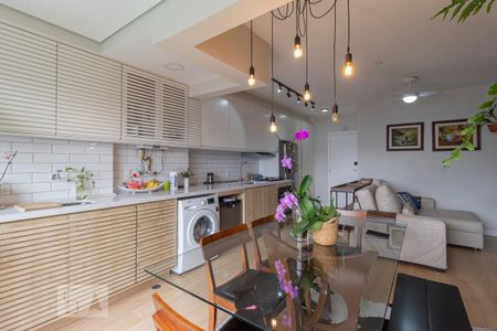 Sala de apartamento para alugar com 2 quartos, 62m² em Continental, Osasco