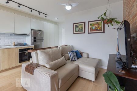 Sala de apartamento para alugar com 2 quartos, 62m² em Continental, Osasco