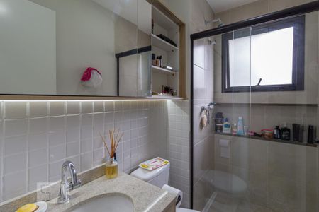 Apartamento para alugar com 62m², 2 quartos e 1 vaga Apartamento para alugar com 62m², 2 quartos e 1 vagaBanheiro 1