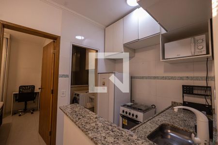 Cozinha de apartamento para alugar com 1 quarto, 38m² em Vila Esperança, São Paulo