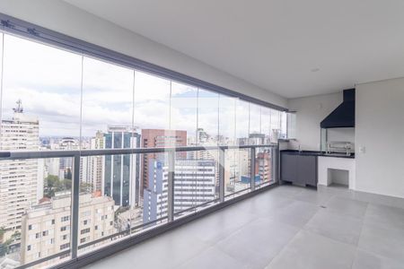 Varanda de apartamento à venda com 4 quartos, 145m² em Paraíso, São Paulo