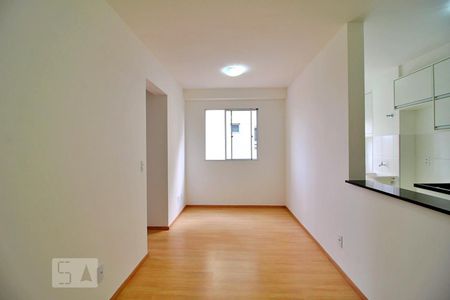 Sala de apartamento para alugar com 2 quartos, 47m² em Vila Valparaiso, Santo André