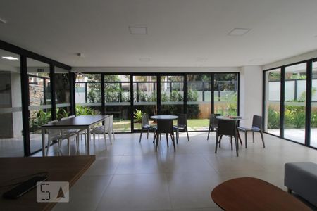 Studio para alugar com 41m², 1 quarto e 1 vagaSalão de festas