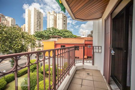 Varanda de apartamento à venda com 4 quartos, 156m² em Chácara Inglesa, São Paulo