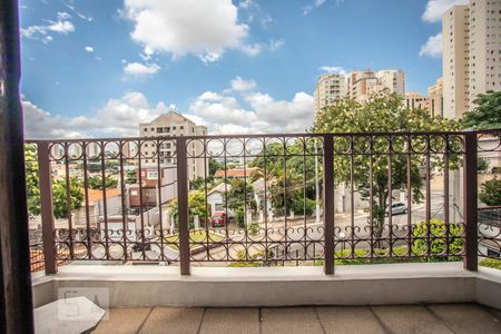 Varanda de apartamento à venda com 4 quartos, 156m² em Chácara Inglesa, São Paulo