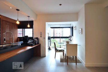Sala de apartamento para alugar com 3 quartos, 85m² em Jardim, Santo André