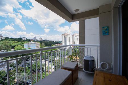 Varanda da Sala de apartamento para alugar com 2 quartos, 55m² em Parque Itália, Campinas