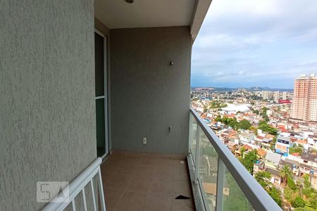 Varanda da Sala de apartamento para alugar com 3 quartos, 180m² em Centro, Nova Iguaçu