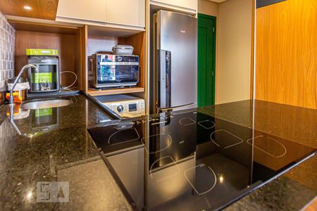 Studio para alugar com 34m², 1 quarto e sem vaga Studio para alugar com 34m², 1 quarto e sem vagaCozinha