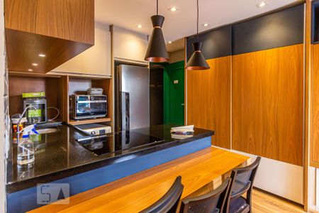 Studio para alugar com 34m², 1 quarto e sem vaga Studio para alugar com 34m², 1 quarto e sem vagaCozinha