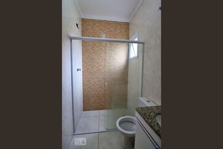 Banheiro da Suíte de apartamento para alugar com 3 quartos, 128m² em Jardim Paraíso, Santo André
