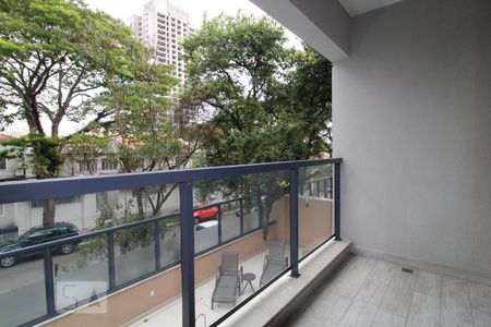 Varanda de kitnet/studio para alugar com 1 quarto, 37m² em Santo Amaro, São Paulo
