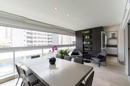 Varanda da Sala de apartamento à venda com 3 quartos, 137m² em Vila Mariana, São Paulo