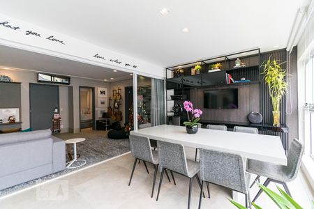 Varanda da Sala de apartamento à venda com 3 quartos, 137m² em Vila Mariana, São Paulo