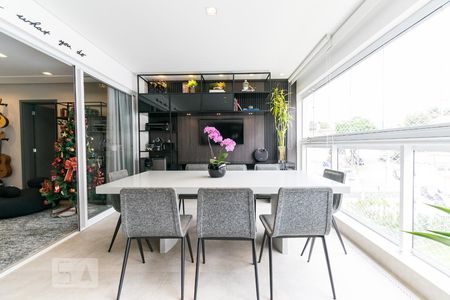 Varanda da Sala de apartamento à venda com 3 quartos, 137m² em Vila Mariana, São Paulo