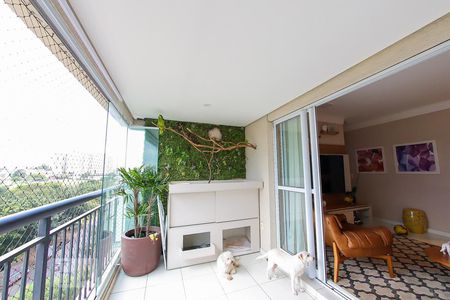 Sacada da Sala de apartamento para alugar com 2 quartos, 80m² em Jardim Flor da Montanha, Guarulhos