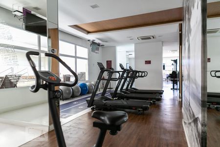 Apartamento para alugar com 48m², 1 quarto e 1 vaga Apartamento para alugar com 48m², 1 quarto e 1 vagaAcademia