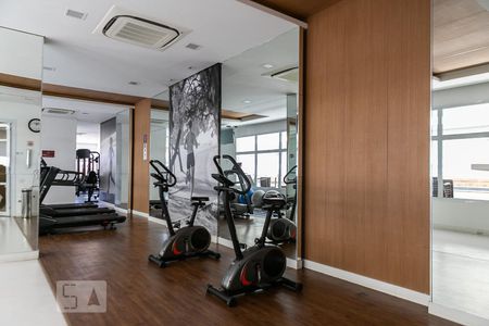 Apartamento para alugar com 48m², 1 quarto e 1 vaga Apartamento para alugar com 48m², 1 quarto e 1 vagaAcademia