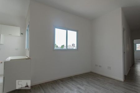 Sala/Cozinha de apartamento à venda com 2 quartos, 58m² em Vila Guiomar, Santo André