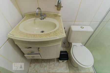 Detalhe banheiro de casa para alugar com 1 quarto, 70m² em Jardim Arize, São Paulo