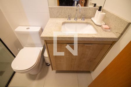Banheiro de apartamento para alugar com 1 quarto, 41m² em Santo Amaro, São Paulo