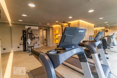 Studio à venda com 30m², 1 quarto e sem vaga Studio à venda com 30m², 1 quarto e sem vagaAcademia