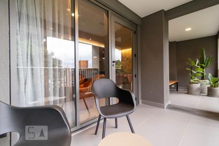Studio à venda com 30m², 1 quarto e sem vaga Studio à venda com 30m², 1 quarto e sem vagaSalão de Festas - varanda