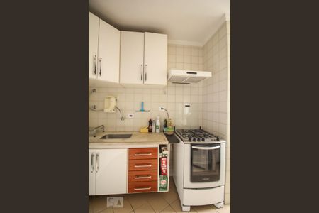 Cozinha de apartamento à venda com 2 quartos, 55m² em Vila Cavaton, São Paulo