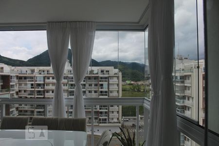 Vista - Sala de apartamento à venda com 4 quartos, 189m² em Recreio dos Bandeirantes, Rio de Janeiro