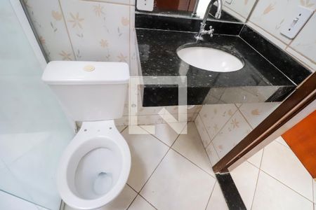 Casa para alugar com 156m², 4 quartos e 2 vagas Casa para alugar com 156m², 4 quartos e 2 vagasBanheiro da suíte