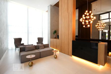 Studio à venda com 32m², 1 quarto e sem vagaHall